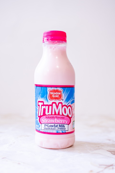 16 oz Strawberry Milk 